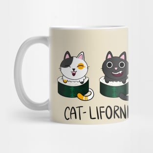 Cat-lifornia Roll! Mug